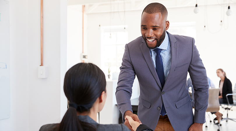 Job Interview Greeting